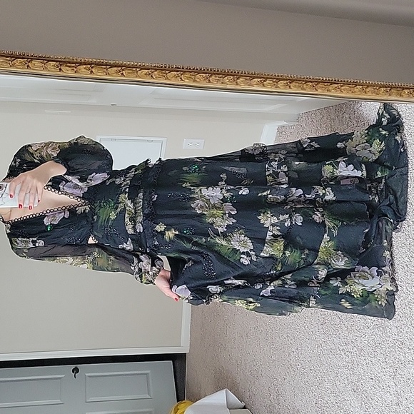 ASOS embellished cut out maxi - Picture 3 of 7